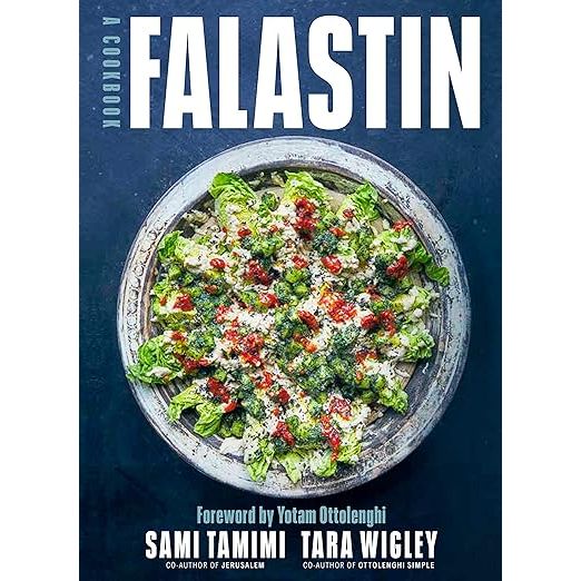 Immerse yourself in a culinary journey through the heart of Palestine with Falastin: A Cookbook, a masterful creation from renowned chefs Sami Tamimi, Tara Wigley, and the food artisan Yotam Ottolenghi. This 2020 epicurean publication is your passport to a world where flavor knows no boundaries, presenting a trove of recipes that weave the story of Palestine's rich gastronomic tapestry. Seek out the soul of Palestinian cuisine through its aromatic spices, hearth-baked breads, and vibrant produce—a celebration of heritage in every bite.

Within the pages of Falastin, you'll discover a connection to the land and its people through the culinary lens of the authors, who infuse each recipe with anecdotes from their personal journeys and encounters across Palestine. Their passion for the region’s food culture translates into a visual narrative just as compelling as the dishes themselves, featuring spellbinding photography that evokes the ambiance of Palestinian kitchens and markets. Beyond the feast of the senses, you'll be treated to essays and narratives that delve into the poignant stories behind the food, offering a profound understanding of the connection between Palestinian identity and its time-honored culinary traditions.

As a treasure trove for anyone intrigued by the depth and breadth of Middle Eastern flavors, Falastin: A Cookbook stands as a symbol of culinary exploration and cultural discovery. It guides novices and seasoned cooks alike through an assortment of delectable fare — from homey classics like creamy hummus and crispy falafel to sumptuous spiced meats and garden-fresh salads. This comprehensive cookbook not only promises to delight your palate but also aims to enlighten and inspire, serving as both a culinary resource and a chronicle of Palestinian culture. Unleash the flavors of Palestine's storied cuisine and invite the spirit of its people into your kitchen with every recipe you master from this exquisite collection.