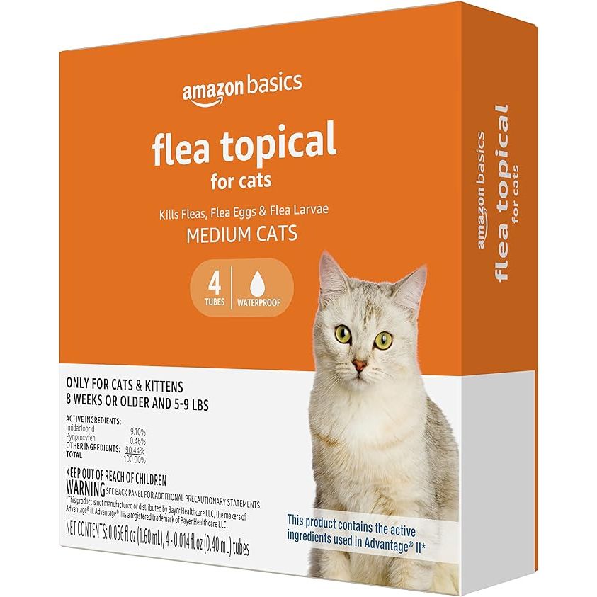 Introducing the new and improved Amazon Basics Flea Topical Treatment for Small Cats, formerly known as Solimo. This product features the same powerful formulation that starts eliminating fleas within just 12 hours of treatment.