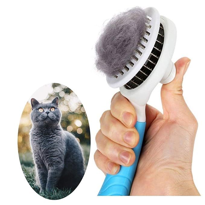 Introducing the upgraded Cat Slickers Brush from itPlus! This professional pet grooming brush is a must-have for pet owners and groomers alike. The ergonomic design and durable non-slip rubber handle make grooming a breeze.