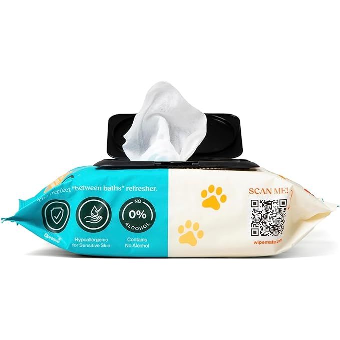 Pet grooming wipes are a convenient solution for keeping your furry friends clean and fresh without the need for a full bath. These no-rinse wipes are specially formulated for dogs and cats, providing gentle cleansing and deodorizing.