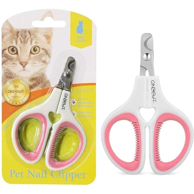 Introducing the perfect solution for grooming your feline friend - the high quality stainless steel blade cat and kitten claw clippers. These small and lightweight clippers are designed for easy cutting, making them ideal for cats, kittens, and other small animals.