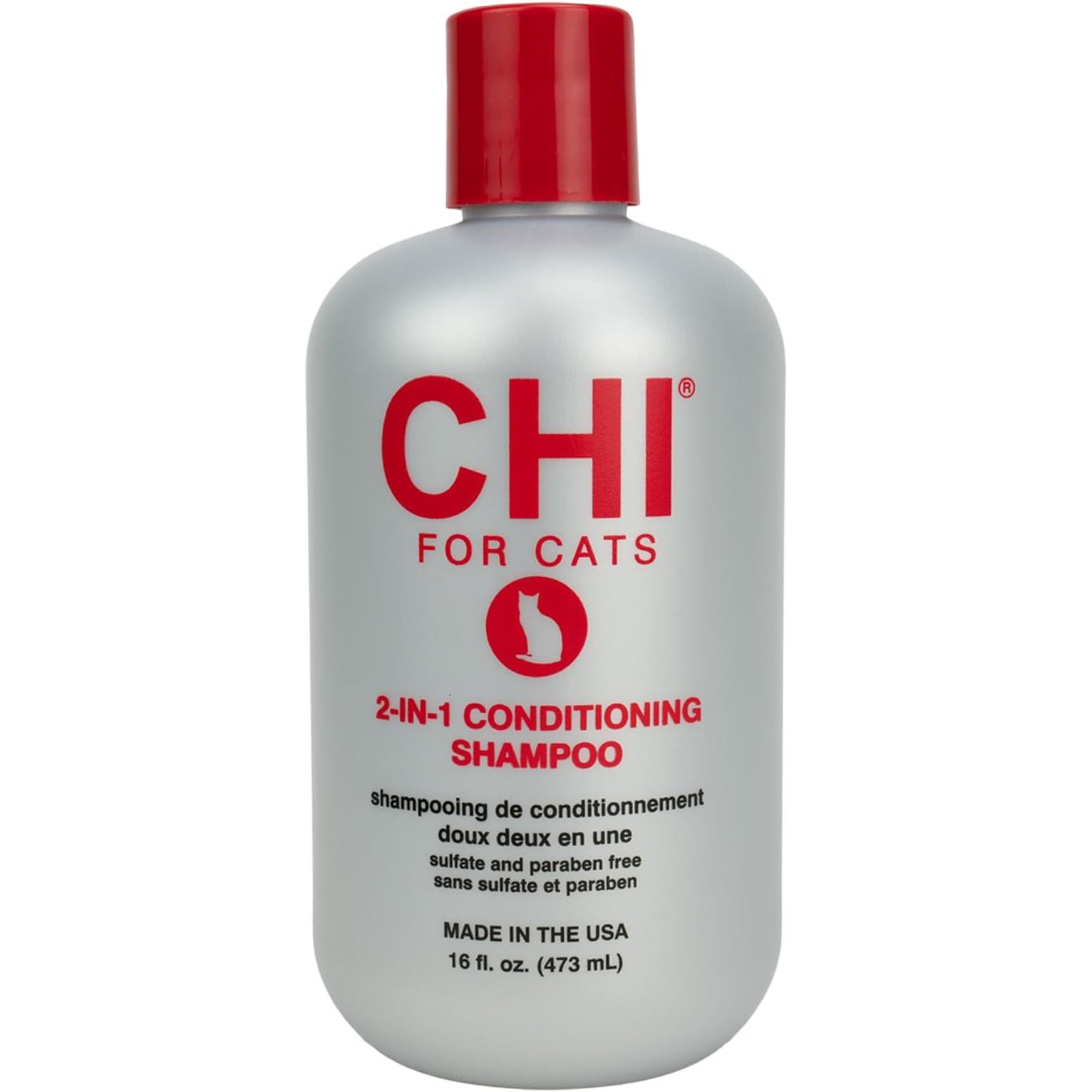 Chi for Cats 2 in 1 Shampoo and Conditioner is a top-rated grooming product specially formulated for cats with dry skin. This 16 oz bottle combines the benefits of both a shampoo and conditioner in one, making bath time easier and more convenient for pet owners.