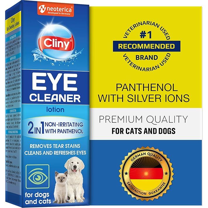 Cat & Dog Eye Wash Drops & Tear Stain Remover is a safe and effective solution for treating a variety of eye issues in both cats and dogs. This product is specifically designed to help prevent and treat common problems such as eye infections, pink eye, allergies symptoms, and dry eyes.