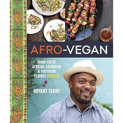 Dive into the world of vibrant flavors and sustainable eating with Afro-Vegan: Farm-Fresh African, Caribbean, and Southern Flavors Remixed – a groundbreaking cookbook by acclaimed chef Bryant Terry. This inventive tome redefines vegan cuisine by infusing it with the rich, bold essences of African, Caribbean, and Southern gastronomy. Designed for the modern kitchen, Terry's recipes center around the bounties of the earth, championing locally-sourced, fresh, and seasonal produce to craft nourishing meals.

As you turn the pages of Afro-Vegan, you'll embark on a culinary journey like no other, exploring an array of plant-based dishes brimming with heritage and flavor. From the warming spices of Berbere-spiced pinto beans to the refreshing zest of coconut collard salad, and the comforting depth of sweet potato and okra gumbo, the recipes within this book are more than just food – they are stories. Bryant Terry brings vital cooking knowledge into your home with insightful preparation tips, ensuring that every dish is as palatable as it is approachable.

Beyond tantalizing your taste buds, Afro-Vegan is a manifesto for meaningful food choices that respect our planet and its inhabitants. Bryant Terry pairs his mouth-watering recipes with a passionate call to action, advocating for food justice and ethical farming practices. This book is not just a collection of dishes; it's a movement towards a more conscious and inclusive approach to cooking. With Afro-Vegan, you hold the power to transform your meals into a celebration of culture, community, and ecological consciousness.