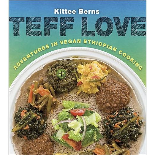 Embark on a delectable journey with Teff Love: Adventures in Vegan Ethiopian Cooking, your essential companion for crafting authentic Ethiopian dishes in the comfort of your own home. Authored by culinary enthusiast Kittee Berns, this groundbreaking cookbook showcases over 100 plant-based masterpieces, ingeniously excluding meat, dairy, and eggs without compromising the vibrancy of traditional Ethiopian flavors. Dive into the world of exquisite vegan gastronomy, where each recipe is a testament to Berns' prowess in harmonizing exotic spices and herbs with familiar vegan ingredients.

Take the guesswork out of vegan Ethiopian cooking with Teff Love. This expertly crafted guide not only delivers mouth-watering recipes but also empowers you with the wisdom to master Ethiopian cooking techniques. From sourcing rare spices to incorporating powerhouse grains like teff, Berns equips you with insider knowledge to authentically replicate Ethiopia's culinary splendor. Presented in a reader-friendly format, Teff Love ensures a seamless experience for chefs at all levels, igniting a passion for Ethiopian fare through its accessible approach and Kittee Berns' infectious enthusiasm for vegan cuisine.

In the essential kitchen tome Teff Love: Adventures in Vegan Ethiopian Cooking, the essence of Ethiopia's culinary artistry is at your fingertips. Whether a novice to the vegan lifestyle or a seasoned plant-based gourmet, this cookbook is your gateway to exploring a treasure trove of flavorful, health-conscious, and vibrant Ethiopian recipes. Prepare to be transformed into a connoisseur of global vegan cuisine, one aromatic dish at a time, with Kittee Berns as your expert guide. Teff Love invites you to redefine your culinary boundaries and embrace the joy of Ethiopian vegan cooking.