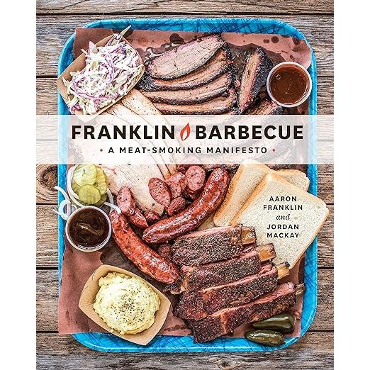 Elevate your grilling experience with a trove of delectable recipes and insightful techniques found within Franklin Barbecue: A Meat-Smoking Manifesto. It's more than a cookbook—it's an invitation to embark on a flavorful journey, paving the way to becoming the pitmaster of your own domain. Embrace the art of barbecue with Aaron Franklin as your guide, and prepare to impress friends, family, and, most importantly, yourself, with the authentic taste of Texas smoked to perfection.