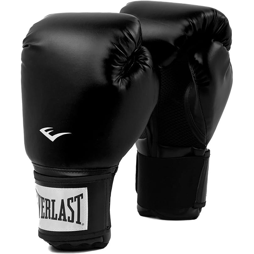 Everlast Pro Style Training Gloves are designed for training and sparring, providing protection and support for your hands during boxing and other combat sports. These gloves are made with synthetic leather for durability and feature a full mesh palm to keep your hands cool and comfortable during workouts.