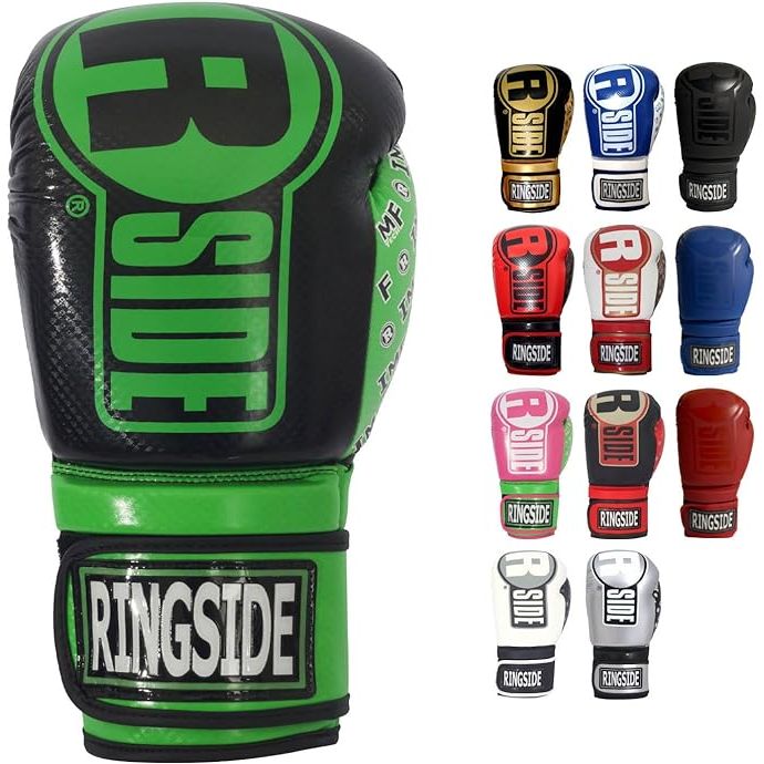 The Ringside Apex Flash Sparring Glove is a high-quality boxing glove designed for sparring and training. It is made with durable synthetic leather construction that provides long-lasting durability and protection during intense training sessions.