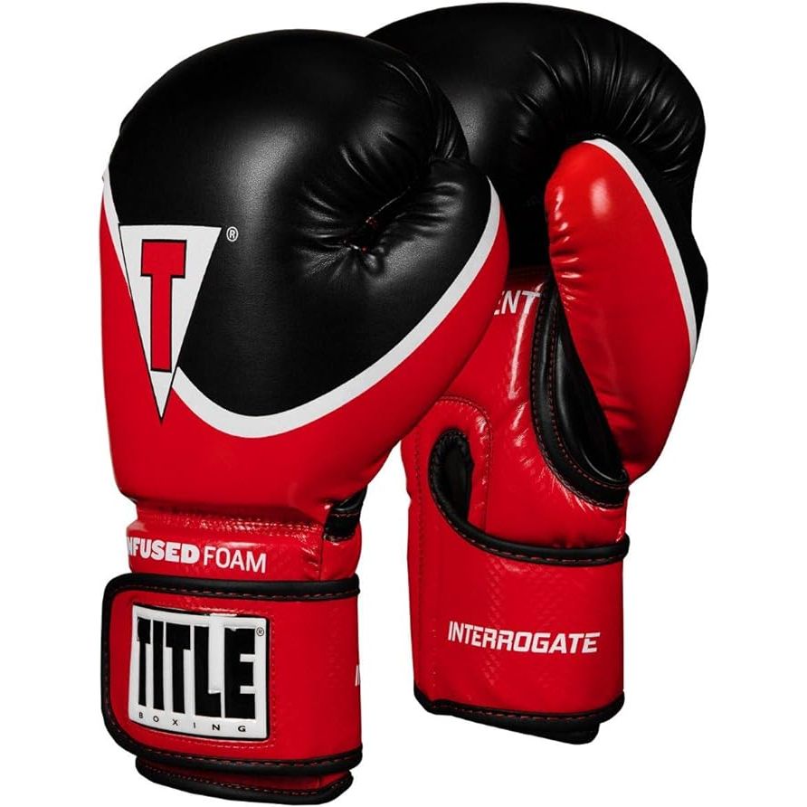 TITLE Boxing Infused Foam Interrogate Training Gloves 2.0 are versatile gloves that are suitable for various combat sports such as boxing, MMA, kickboxing, and sparring. These gloves are designed with infused foam technology, providing maximum impact absorption and protection for your hands during training sessions.