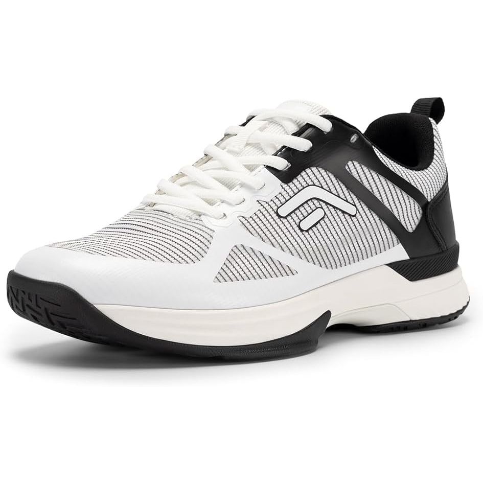 The FitVille Wide Pickleball Shoes for Men are designed specifically for pickleball players who need a wider fit. These shoes feature a roomy toe box and extra width to provide maximum comfort and support during gameplay. The shoes also come with arch support to help prevent injuries and reduce fatigue during long matches.