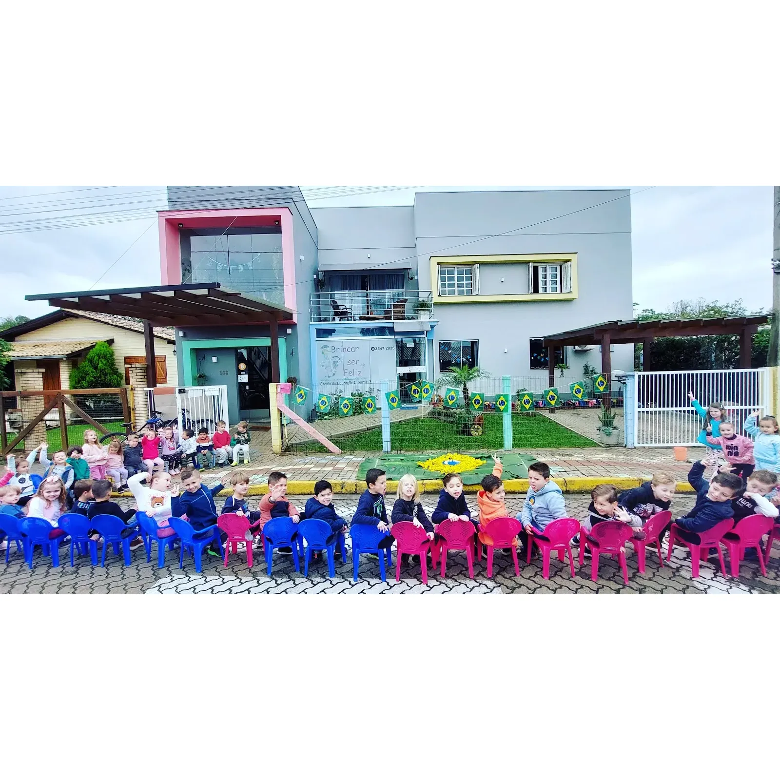 In this haven of learning, affectionate interactions are the norm, and contact with nature is a daily occurrence, contributing to an environment where happiness and growth go hand in hand. Escola Brincar e Ser Feliz is not just a school—it is a nurturing community where children learn to be happy, fostering lifelong connections and leaving a profound and positive imprint on their young lives. Description by ChatGPT.