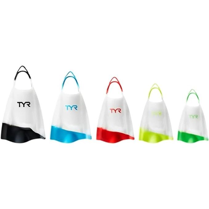 The TYR Unisex-Adult Hydroblade Swim Training Fins are designed to help swimmers improve their technique and build strength in the water. These fins feature a short blade design that provides maximum propulsion while minimizing strain on the ankles and feet.