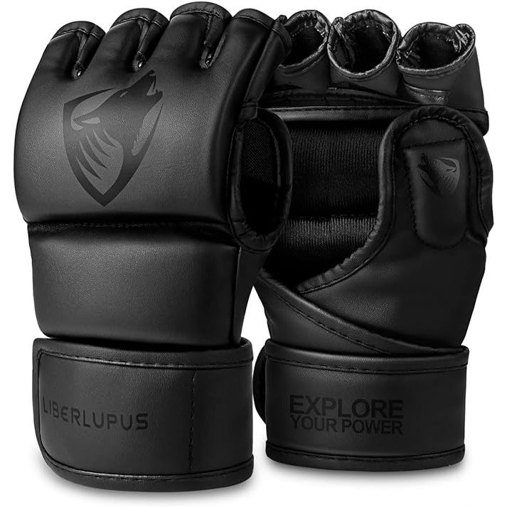 Liberlupus MMA gloves are designed for both men and women, making them a versatile option for a wide range of martial arts activities. These gloves feature open palms, allowing for increased flexibility and dexterity during training sessions. They are ideal for activities such as kickboxing, boxing, sparring, Muay Thai, and MMA.