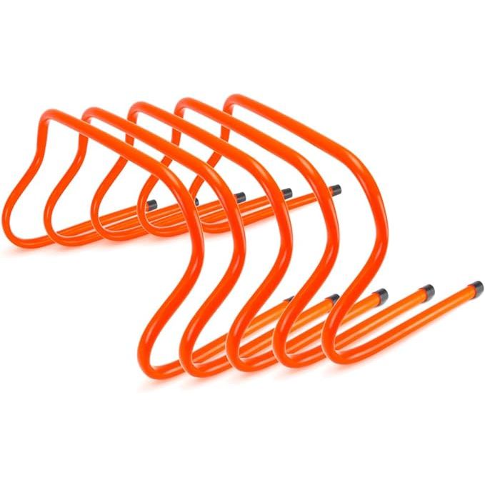 Agility Training Hurdles are essential equipment for athletes looking to improve their speed, endurance, and overall performance. This 5-pack of hurdles is designed for both indoor and outdoor use, making it versatile for any training environment.