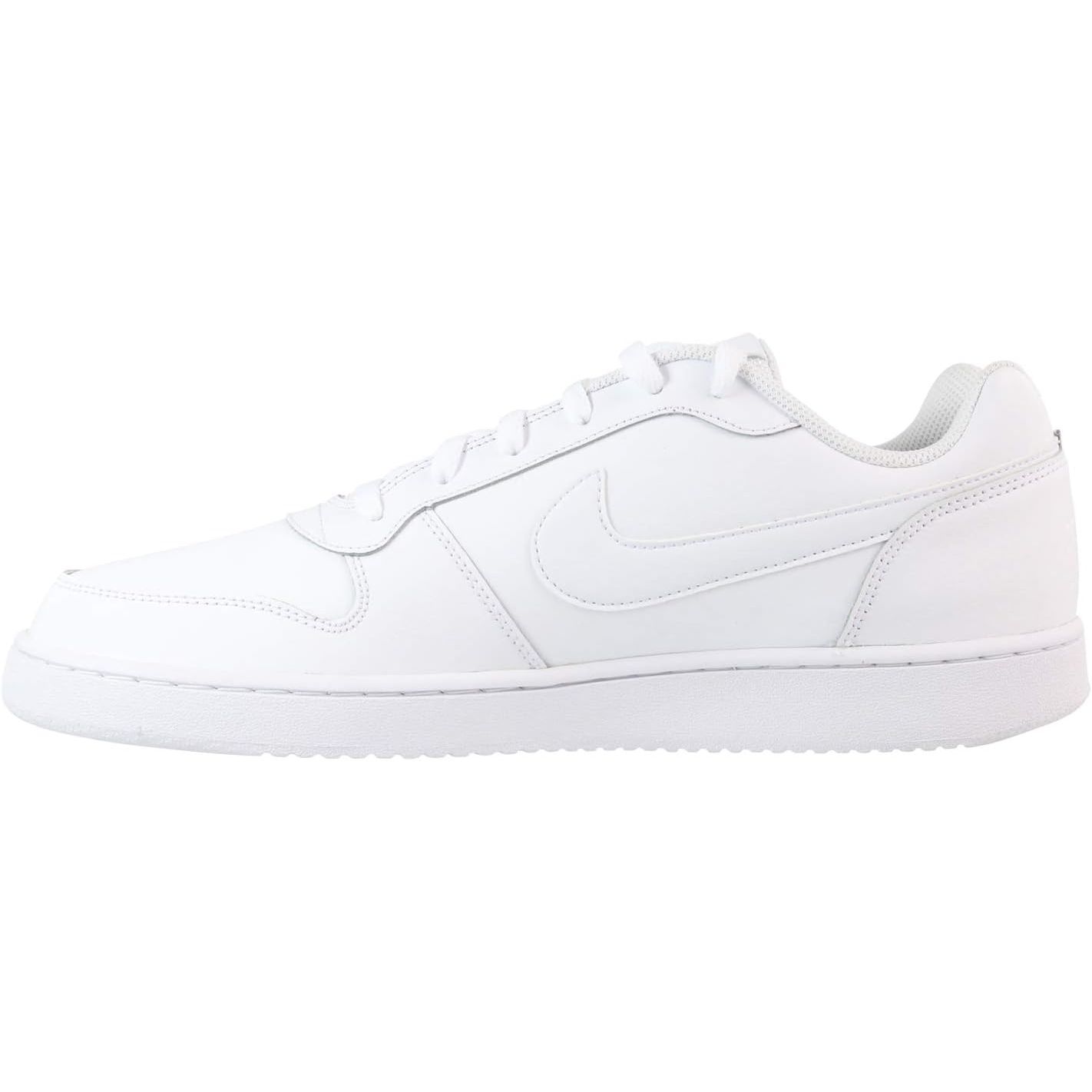 The Nike Men's Ebernon Low Basketball Shoe is a versatile and stylish option for those looking for a comfortable and durable basketball shoe. It features a low-cut design with a padded collar for added support and comfort during gameplay. The shoe also has a traditional lace-up closure for a secure and adjustable fit.