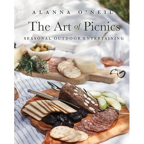 Elevate your outdoor entertaining with The Art of Picnics: Seasonal Outdoor Entertaining, the ultimate guide to sophisticated and fun picnic planning by Alanna O'Neil. This must-read manual caters to all your al fresco dining needs, from selecting idyllic locations to crafting a chic picnic layout.