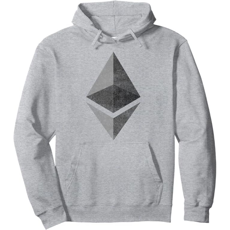 Ethereum Cryptocurrency DeFi Cryptographic Coin Trading Pullover Hoodie image