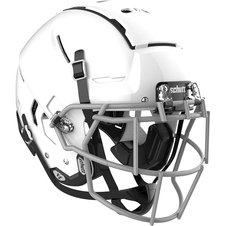 The Schutt Youth F7 LX1 is a top-of-the-line football helmet designed specifically for youth and high school players. It is constructed with a lightweight, durable shell that provides excellent impact protection while remaining comfortable to wear for extended periods of time.