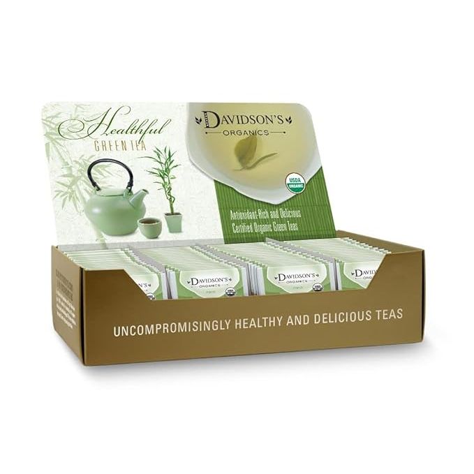 Davidson's Organics is a family-owned company that specializes in producing high-quality organic teas. Their Red, Green & White Tea blend is a popular choice among tea enthusiasts as it combines the health benefits of red, green, and white tea varieties.