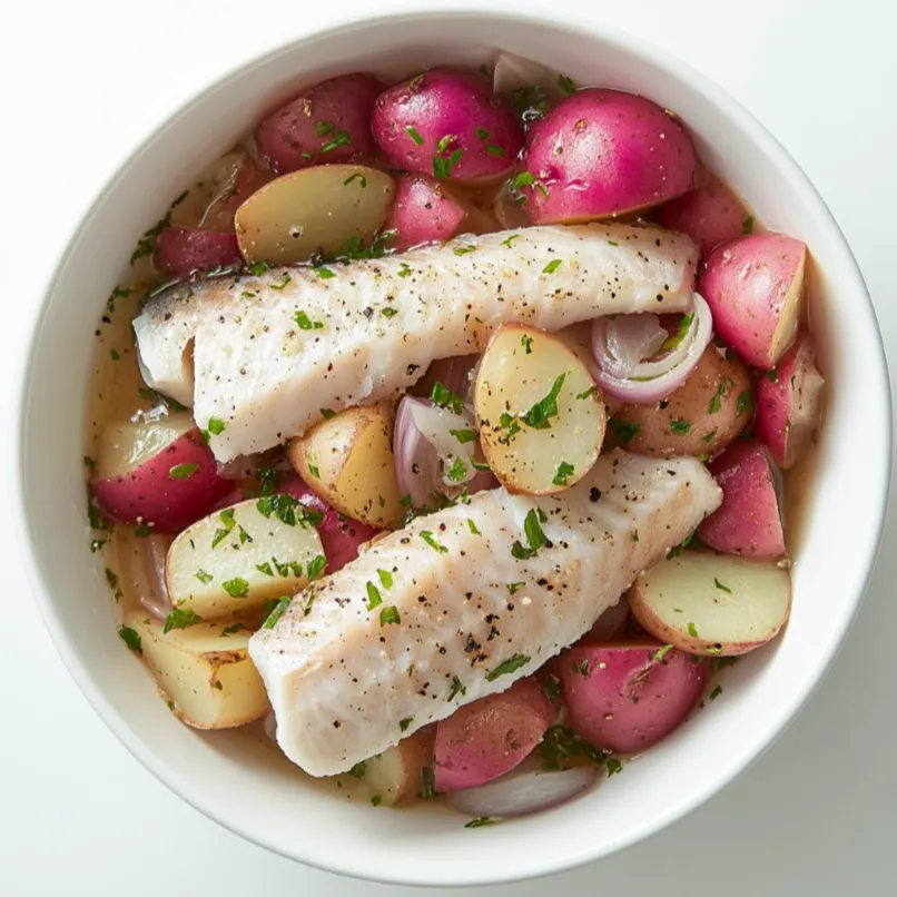 A classic Fish Boil is a traditional method of cooking freshly caught whitefish, especially popular in the Great Lakes region. The basic premise of the boil involves cooking large pieces of fish with red potatoes and onions in a large kettle of salted water.