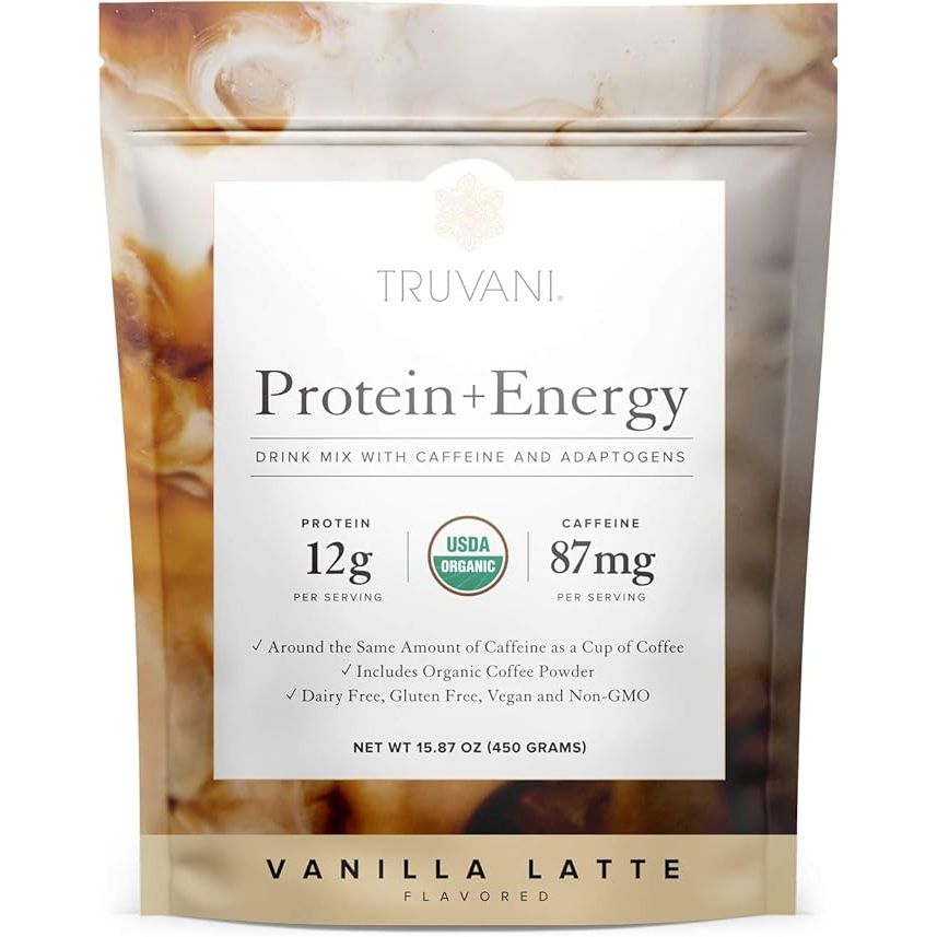 Our plant-based protein + energy powder is the perfect solution for those looking for a boost of energy without the jitters. Made with clean ingredients like caffeine and adaptogens, this USDA Organic, gluten-free, dairy-free, soy-free, and non-GMO powder is sure to power you through your day without any unwanted side effects.