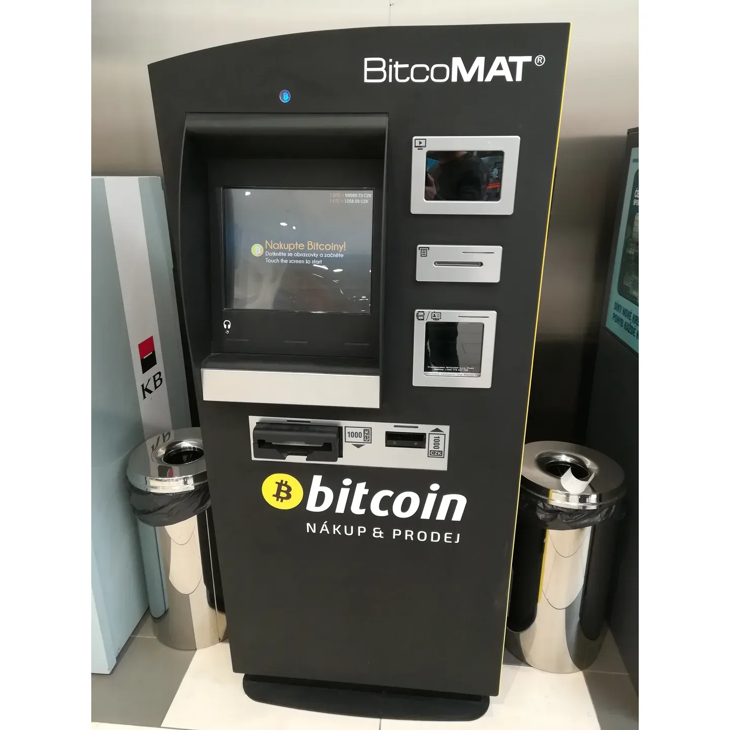 BitcoMAT Plzeň - Tesco Rokycanská is a prominent cryptocurrency ATM location that proudly provides an impressive selection of digital currencies, including sought-after options such as Monero, catering to the diverse needs of crypto enthusiasts. This strategic spot is celebrated for its top-tier customer service, often highlighted by the prompt and efficient resolution of inquiries and transaction issues.

This ATM stands out for its impressive ability to facilitate seamless cryptocurrency transactions. Even for those initiating transfers from major exchange platforms like Binance, the ATM provides an intuitive experience, and support is readily available to ensure smooth operations.

The commitment to customer satisfaction is evident through the provision of approachable and responsive phone support. Users have been exceptionally satisfied with the speed and effectiveness of the assistance, particularly appreciating the rapid two-minute response times, even during weekends.

BitcoMAT Plzeň - Tesco Rokycanská’s dedication to providing a dependable and convenient service has earned it a strong recommendation from its users, cementing its status as a trusted partner for managing cryptocurrency transactions with ease and confidence. Description by ChatGPT.