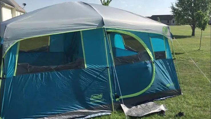 Review: Camping Checklist, Coleman Tenaya Lake 8 Person Fast Pitch Instant Cabin Camping Tent w/Weathertec