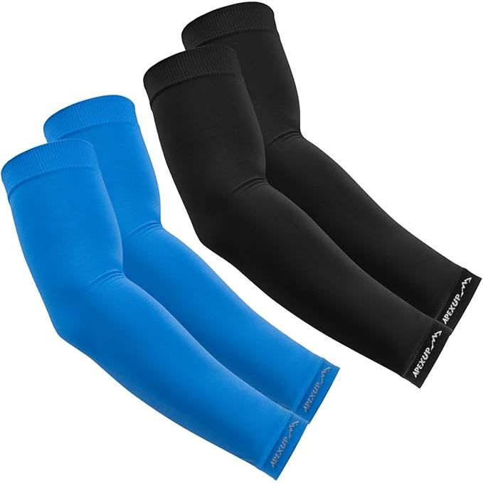 Cooling arm sleeves with UPF 50+ UV protection are specialized garments designed to provide comfort and sun protection during various sports and outdoor activities.