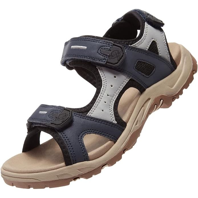 CAMEL CROWN Comfortable Hiking Sandals for Women are designed for outdoor activities such as hiking, walking, and exploring the beach. They are made from waterproof materials, making them suitable for use in wet conditions. The sandals also feature arch support to provide stability and comfort while on the move.