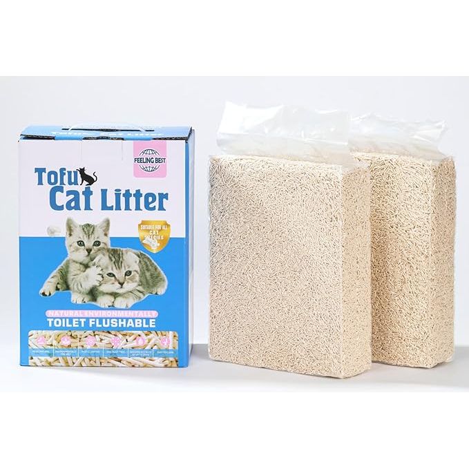 Tofu cat litter is a popular alternative to traditional clay litter made from 100% food-grade raw materials. This type of litter is clumping, which makes it easy to clean and maintain a tidy litter box. It is also flushable, allowing for convenient and eco-friendly disposal.