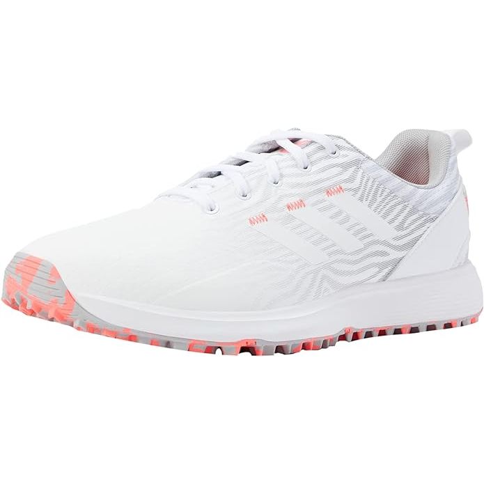 The adidas Women's S2g Spikeless Golf Shoes are designed for comfort and performance on the course. The breathable mesh upper helps keep your feet cool and comfortable during long rounds, while the spikeless outsole provides excellent traction and stability on a variety of surfaces.