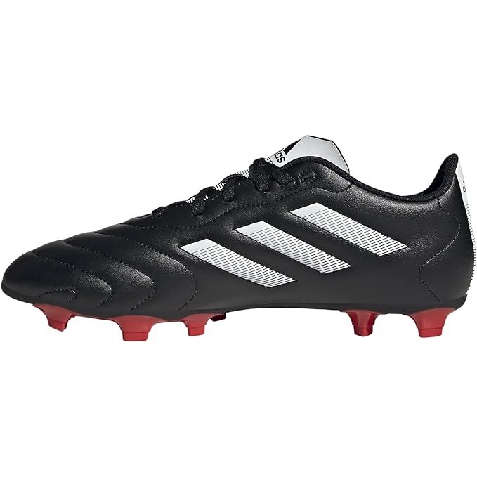 The adidas Goletto Viii Firm Ground is a popular soccer cleat designed for both men and women. It features a classic lace-up closure for a secure and customizable fit on the field. The cleat is constructed with a durable synthetic upper that helps provide stability and support during gameplay.