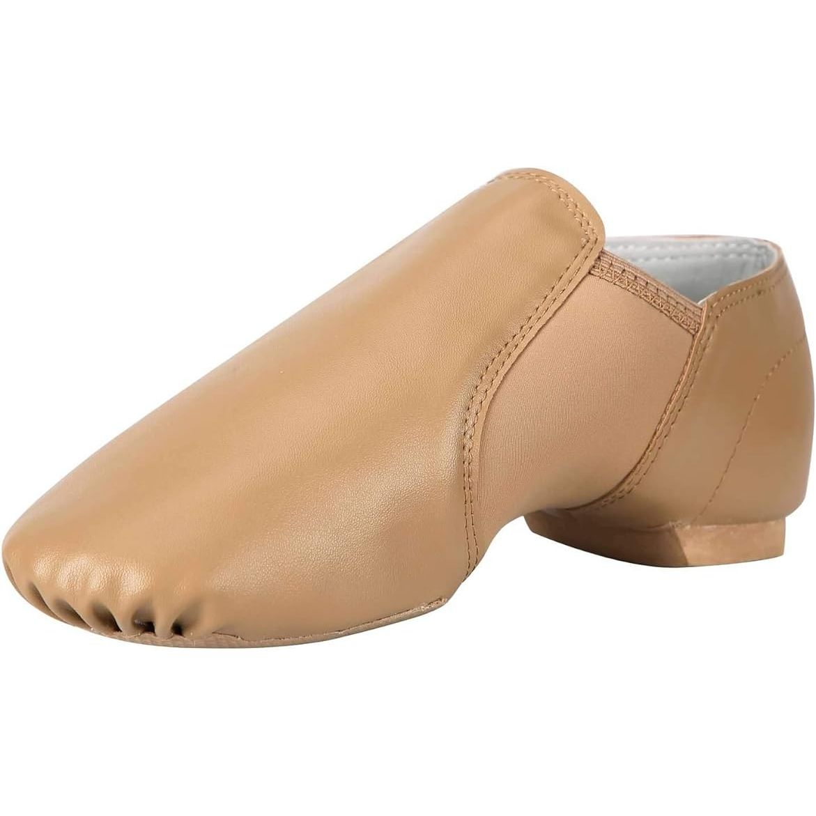 Linodes Unisex 006 PU Leather Upper Slip-on Jazz Shoe is a versatile and comfortable option for both women and men looking for a reliable dance shoe. The PU leather upper provides durability and flexibility, allowing for easy movement and comfortable wear during long dance sessions.