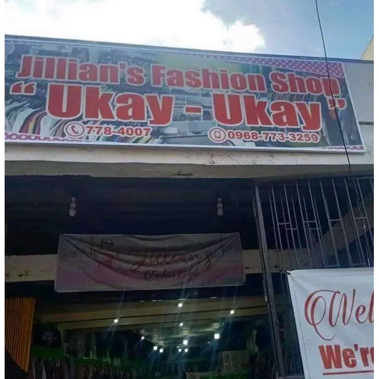 Jillian's Fashion Shop is a retail store located in the bustling area of Poblacion, Batangas, Philippines. The shop offers a wide range of trendy and affordable clothing items for women of all ages. From casual everyday wear to elegant evening dresses, Jillian's Fashion Shop caters to a variety of styles and preferences.

The shop prides itself on providing quality clothing pieces at competitive prices, making it a popular choice among local residents and tourists alike. Jillian's Fashion Shop is known for its friendly and attentive staff who are always ready to assist customers in finding the perfect outfit for any occasion.

In addition to clothing, Jillian's Fashion Shop also carries a selection of accessories such as jewelry, bags, and shoes to complement any outfit. Whether you're looking for a new wardrobe staple or a statement piece to add to your collection, Jillian's Fashion Shop has something for every fashionista in Batangas. Description by ChatGPT.