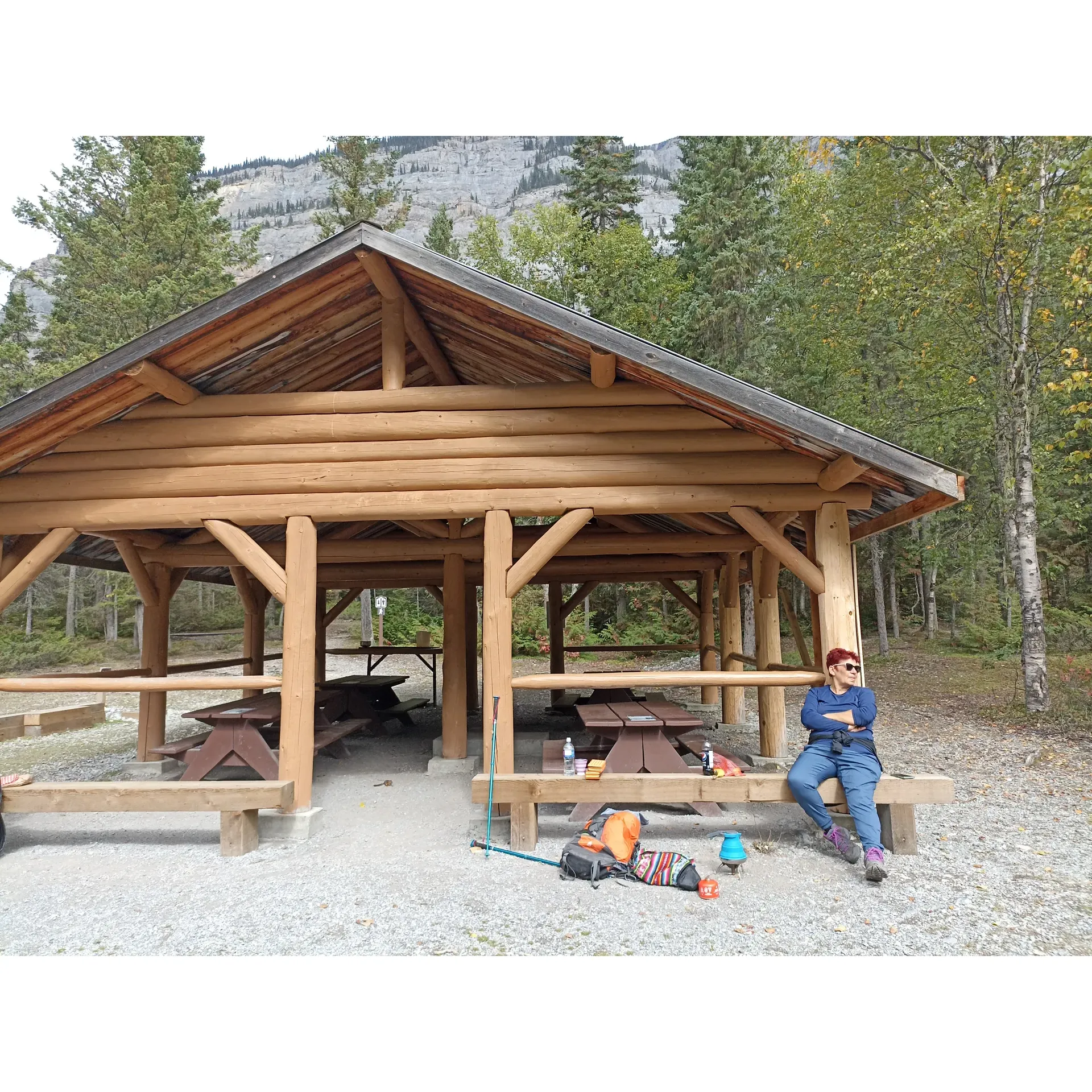 Kinney Lake Campground offers an alluring outdoor experience with its well-maintained trails and breathtaking surroundings, perfect for those seeking a convenient retreat into nature. The campground serves as an excellent base for hikers and adventurers, providing a super easy hike from the parking area to the stunning shores of Kinney Lake, making it highly accessible even for those short on time. 

Visitors are drawn to the area's natural beauty, where the crystalline waters and serene environment set the stage for a relaxing day trip or a picturesque lunch spot. While the campground is quite popular with day visitors due to its proximity to the lake and the ease of the trail, those who choose to stay overnight will find themselves amid a lively community of fellow backpackers.

The location serves as a perfect stopover before continuing to the Whitehorn Campground, offering mesmerizing lake views that captivate all who visit. Though fires are not permitted, the natural splendor of the area more than compensates with its peaceful ambiance and the enchanting beauty of the great outdoors.

Whether you're looking for a tranquil day by the lake or an overnight stay surrounded by the grandeur of Mount Robson, Kinney Lake Campground is a beautiful destination that invites exploration and admiration, offering a slice of paradise to hikers and outdoor enthusiasts alike. Description by ChatGPT.