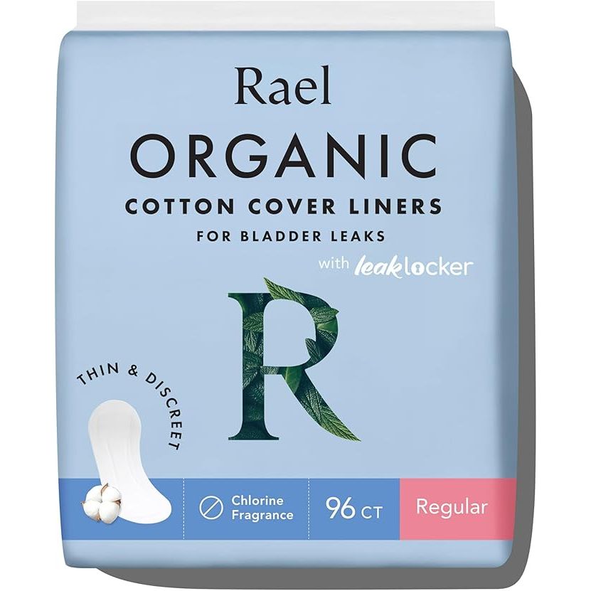 Rael Incontinence Liners for Women are specifically designed for postpartum women who may be experiencing bladder leaks. Made with an organic cotton cover, these liners provide a soft and comfortable fit for everyday use. The regular absorbency level is ideal for light to moderate bladder leakage, providing reliable protection throughout the day.