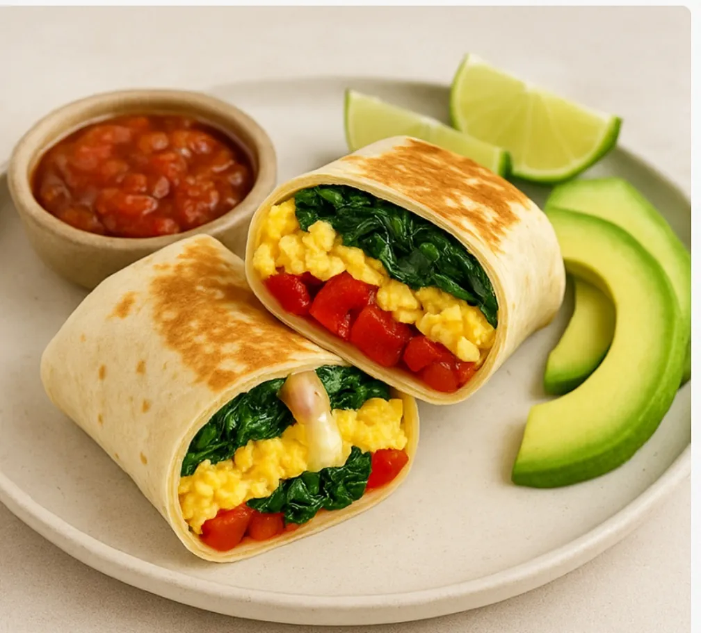 Review: Mexican Flag Breakfast Burrito