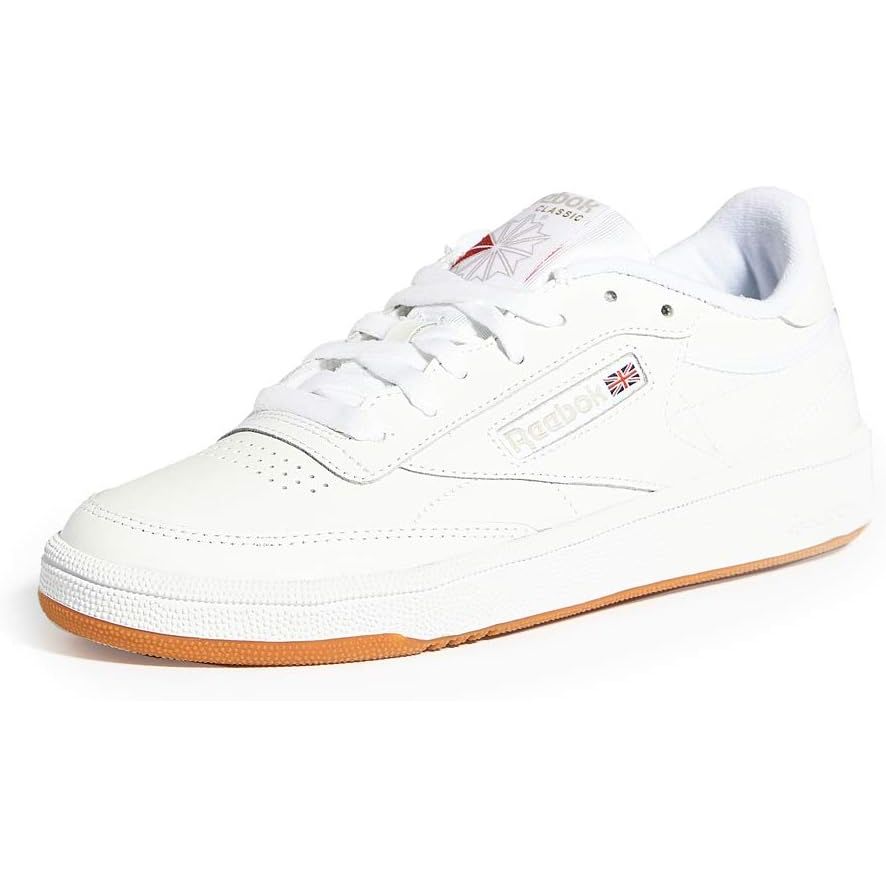 The Reebok Unisex Club C 85 Sneaker is a classic style that has been popular since its debut in the 1980s. This sneaker features a timeless design with a low-cut silhouette and a sleek, leather upper. It also includes a padded foam sockliner for added comfort and cushioning.