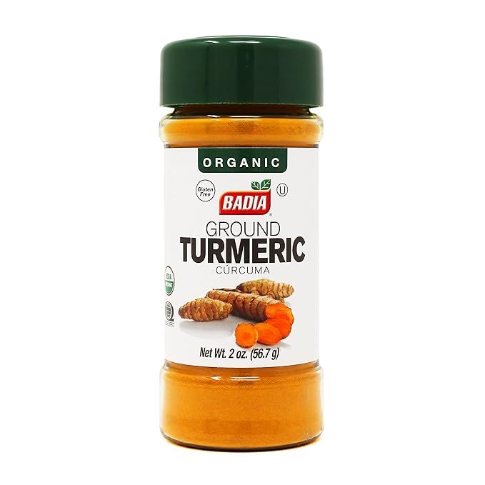 Badia Organic Turmeric is a high-quality spice product made from organic turmeric roots grown without the use of synthetic pesticides or fertilizers. It comes in a 2-ounce bottle, making it easy to store and use in various culinary applications.