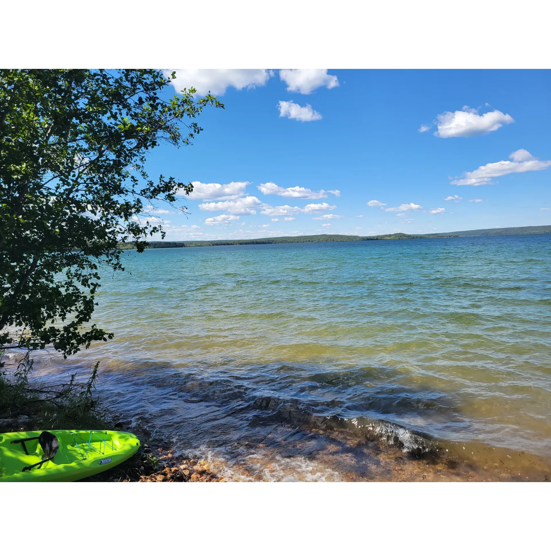 Sandy Beach Campground is an idyllic getaway for those seeking to immerse themselves in tranquil, outdoor beauty. With a magnificent lake boasting crystal-clear waters and sandy bottoms, guests are invited to indulge in a host of water activities that make for memorable experiences. You can dive into swimming, enjoy boating to accessible sandy beaches, or just relax at your very own waterfront site.

The true highlight for many is the awe-inspiring sunsets painting the sky each evening, setting a serene backdrop for nights around the campfire. The campground features well-maintained amenities such as free firewood, ensuring everyone can bask in the glow of a warm fire under the stars, and free showers to freshen up after a day full of adventure. Families delight in the convenience of the on-site concession stand, a favorite haunt for ice cream treats and snacks.

Nature lovers will appreciate the seclusion of campsites tucked away among the trees, granting privacy and a close connection with the surrounding forest. For those who prefer to be closer to the action or come with a group, there are open, spacious sites that offer easy access to the beach and lake. These spots also provide the perfect opportunity for boaters to anchor their crafts close by, fully embracing the lakeside camping experience.

Beyond the water's edge, the campground boasts a vast picnic area complemented by a large park, ideal for family gatherings or simply enjoying the great outdoors. Free amenities and the beauty of the natural environment make Sandy Beach Campground an exceptional choice for those looking to camp in a place that balances relaxation with a sense of communal outdoor fun. Whether it's reconnecting with nature, spending quality time with loved ones, or just getting away from it all, Sandy Beach Campground welcomes everyone to create lasting memories in this beautiful lakeside setting. Description by ChatGPT.