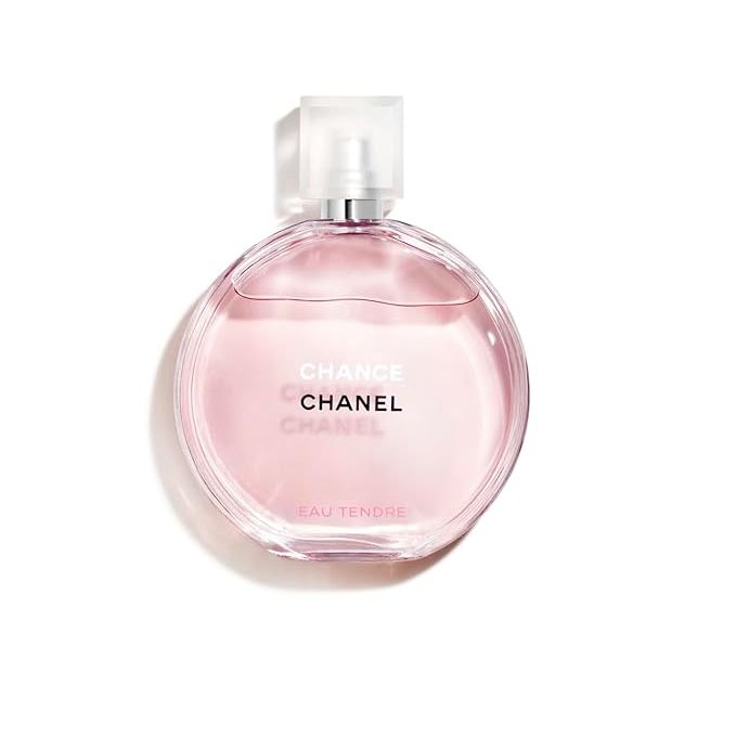 Chance Chanel Eau Tendre EDT for Women 3.4oz by JoyoParfums is a delicate and elegant fragrance designed for the modern woman. With top notes of grapefruit and quince, this perfume opens with a fresh and fruity scent that is sure to uplift your mood.