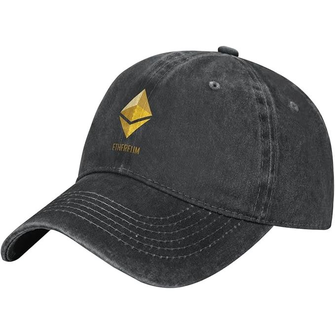 The Adult Vintage Trucker Dad Hat in Ethereum Gold is a stylish and trendy accessory perfect for both men and women. This baseball cap features a classic trucker design with a curved brim and adjustable strap for a comfortable and custom fit. The Ethereum Gold color adds a unique and eye-catching touch to any outfit.