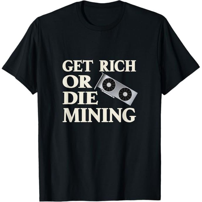 Blockchain Coin Design For Convinced Crypto Blockchain Fans T-Shirt image