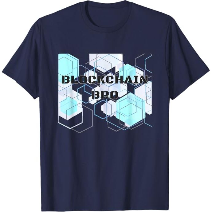 BLOCKCHAIN CYPTO CURRENCY TECHNOLOGY T-SHIRT image