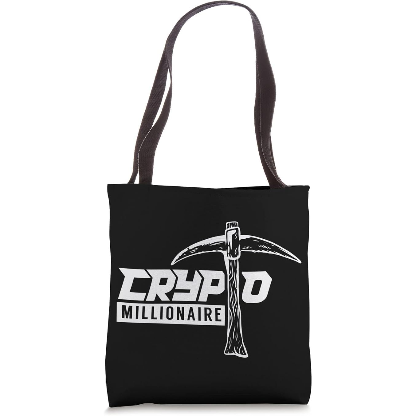 Crypto Millionaire Decentralized Cryptocurrency Blockchain Tote Bag image