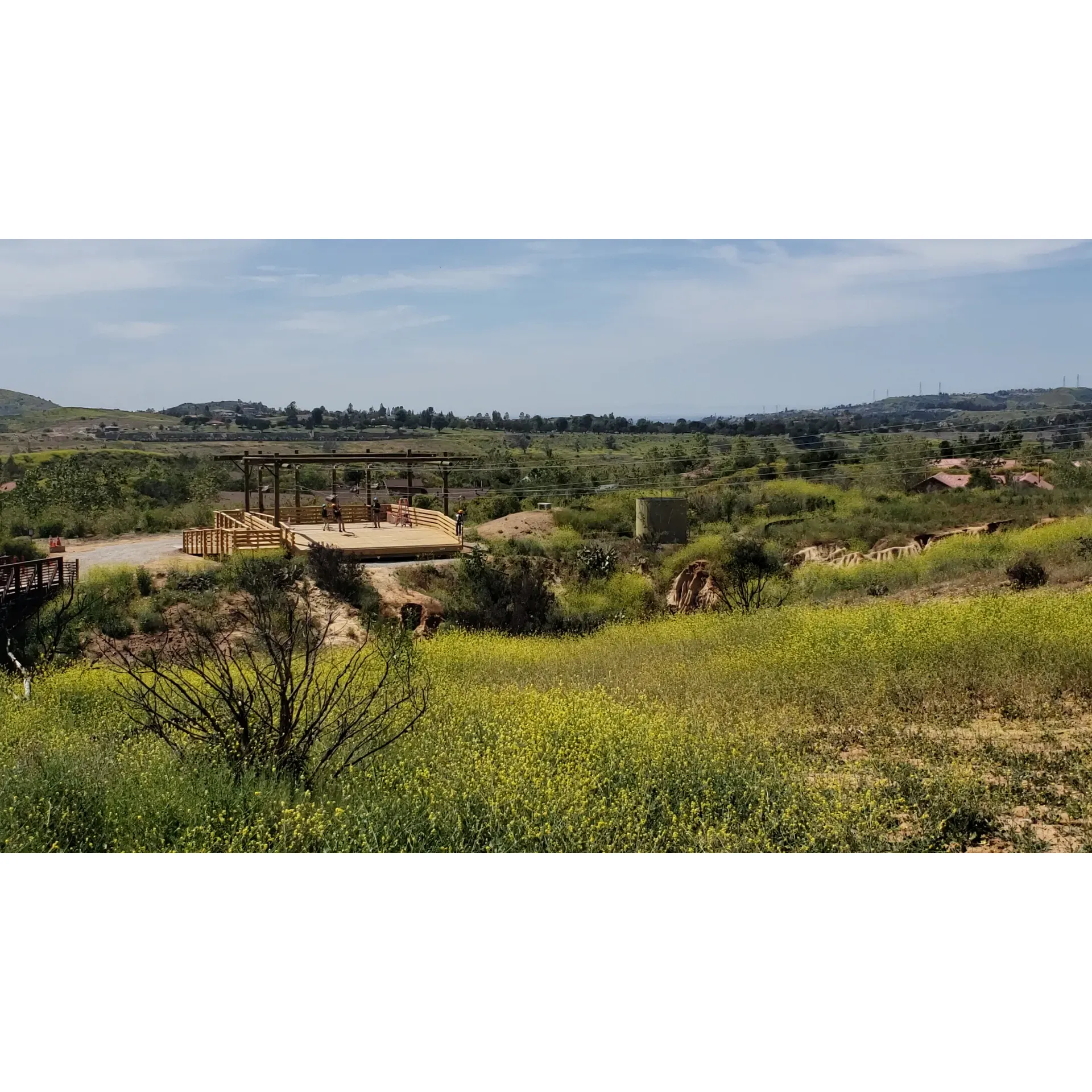 Located in the picturesque setting of Southern California's rolling hills, the Irvine Ranch Outdoor Education Center provides an exceptional outdoor adventure experience for children and adults alike. The center boasts an array of exhilarating activities that cater to individuals of all ages, ensuring that every guest leaves with unforgettable memories. With offerings like zip lining and archery, there's never a dull moment as guests engage in both thrilling and skill-enhancing experiences.

The dedication and professionalism of the staff at the center are frequently lauded by visitors. Described as both fun and gracious, the team goes above and beyond to ensure guests enjoy their stay, creating a warm and welcoming atmosphere that has families and groups eager to book return visits.

Camping facilities are top-notch with flushable toilets, showers, and immaculately maintained camp sites that offer stunning vistas of the bucolic surroundings. The center also manages to balance the rustic charm of outdoor living with comfortable amenities, making it an ideal venue for those who appreciate nature without forgoing modern conveniences.

For special events, the Irvine Ranch Outdoor Education Center provides superb spaces like The Leadership Center, perfect for significant ceremonies and gatherings. With comfortable seating, ample table space, and an ambiance that endorses camaraderie and reflection, events held here are bound to be memorable.

The site's commitment to providing a varied suite of activities ensures that there is always an exciting venture on hand. Whether it's scaling heights on the ropes courses or contributing to the community through service projects, visitors find themselves immersed in engaging pursuits that promote both personal growth and adventure.

Overall, the center serves as a premium destination for outdoor education, adventure, and recreation, fostering a safe and vibrant environment for all to explore and enjoy the natural beauty of the great outdoors. Description by ChatGPT.