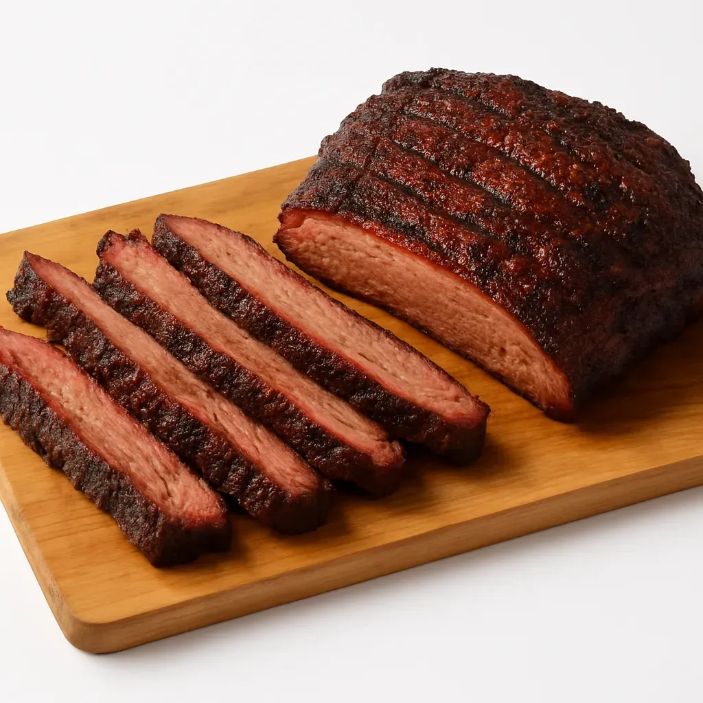 The Texas Brisket is an iconic slow-smoked barbecue delight known for its tender, flavorful meat and smoky aroma. Preparing this delectable dish involves a low and slow cooking process using a smoker to impart a deep, woody flavor into an entire beef brisket.