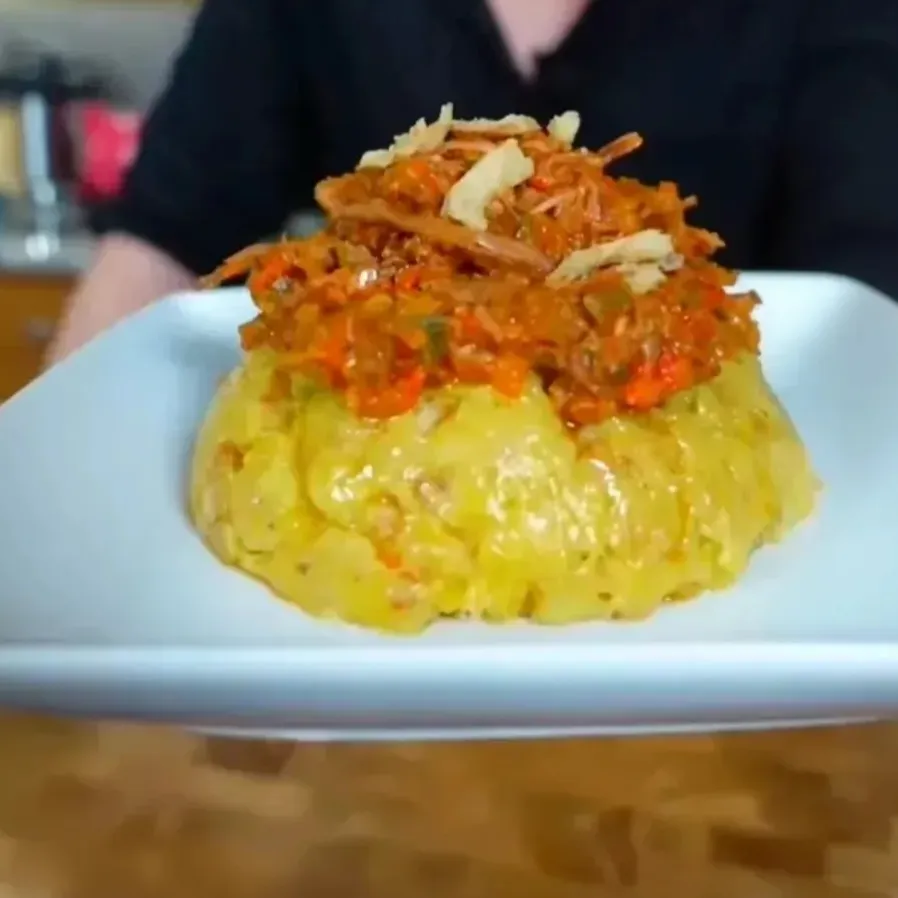 Mofongo with Beef a la Criolla image