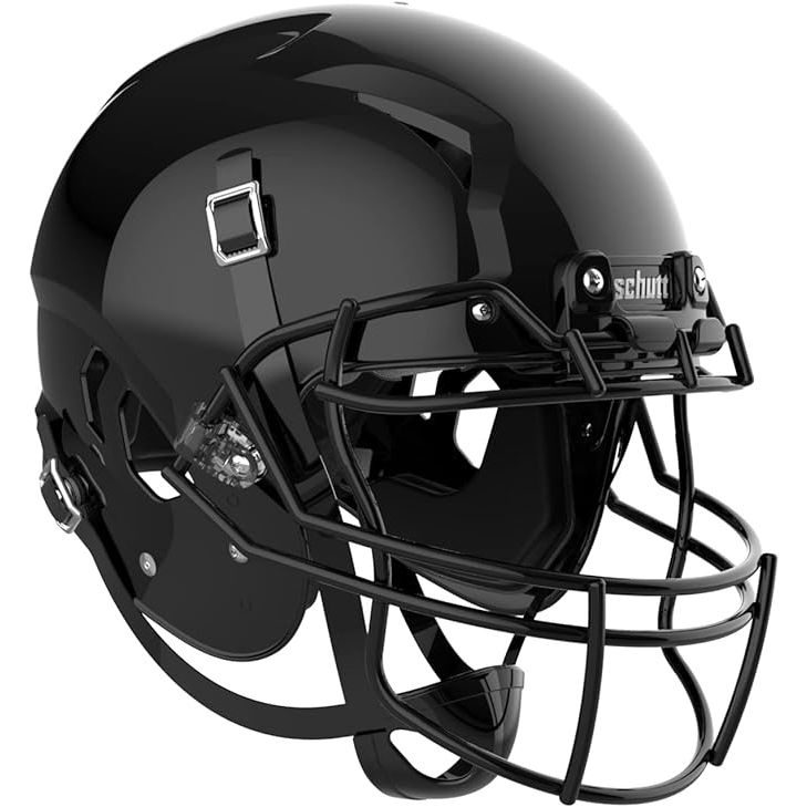 The Schutt Youth Vengeance A11 football helmet is designed specifically for young players, offering advanced protection and performance features. It features a sleek and modern design with a single layer TPU cushioning for maximum impact absorption, reducing the risk of head injuries during gameplay.