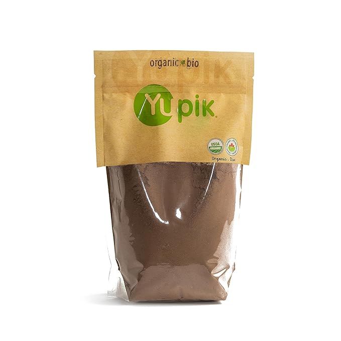 Yupik Organic Hot Chocolate Mix is a vegan and lactose-free drinking chocolate made from alkaline cocoa powder. It comes in a 2.2 lb package and is gluten-free, making it suitable for those with dietary restrictions.